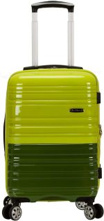 Rockland Melbourne Hardside Expandable Spinner Wheel Luggage, Purple, Carry-On 20-Inch - Image 2